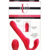 Strap U Mighty-Thrust Thrusting & Vibrating Strapless Strap-On with Remote Pink - Image 2