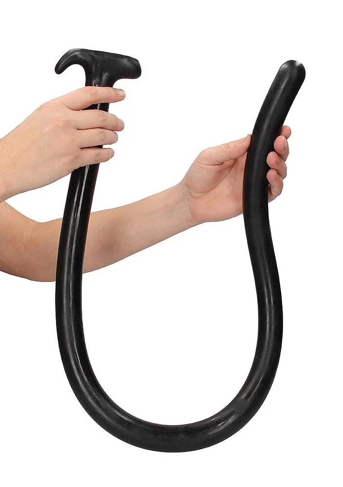 Ouch! Ass Snake Dildo Black 100 cm - Obrázek 2
