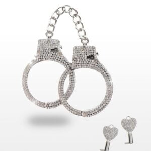 Taboom Diamond Wrist Cuffs Silver