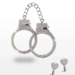 Taboom Diamond Wrist Cuffs Silver