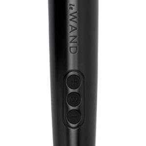 Le Wand Die Cast Plug in Vibrating Massager Black