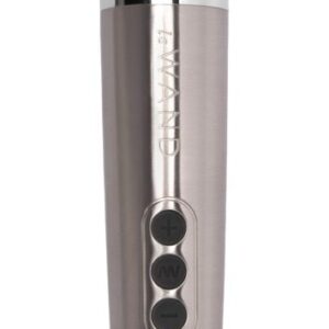 Le Wand Die Cast Rechargeable Vibrating Massager Silver