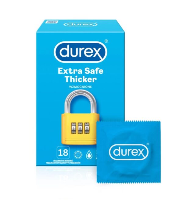 DUREX EXTRA SAFE 18ks