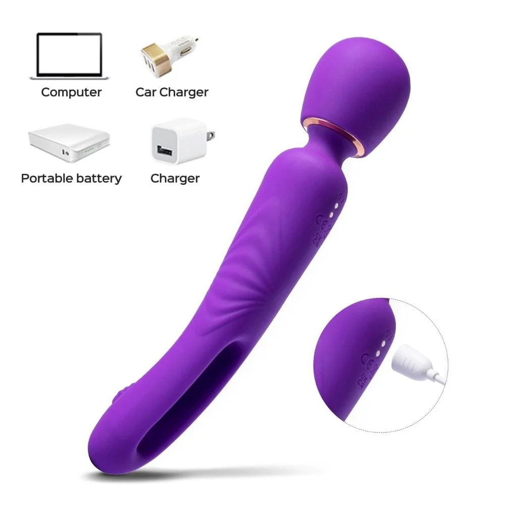 Honey Play Box Riley Vibrating Massage Wand & G-spot Tapping Stimulator - Obrázek 2