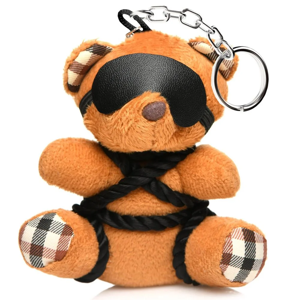 Master Series Rope Teddy Bear Keychain - Obrázek 2