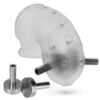 Oxballs Airlock Electro Air-Lite Vented Chastity Clear Ice - Image 2