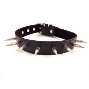 Rouge Spiked Collar