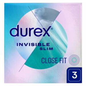 Durex Invisible Slim 3 ks