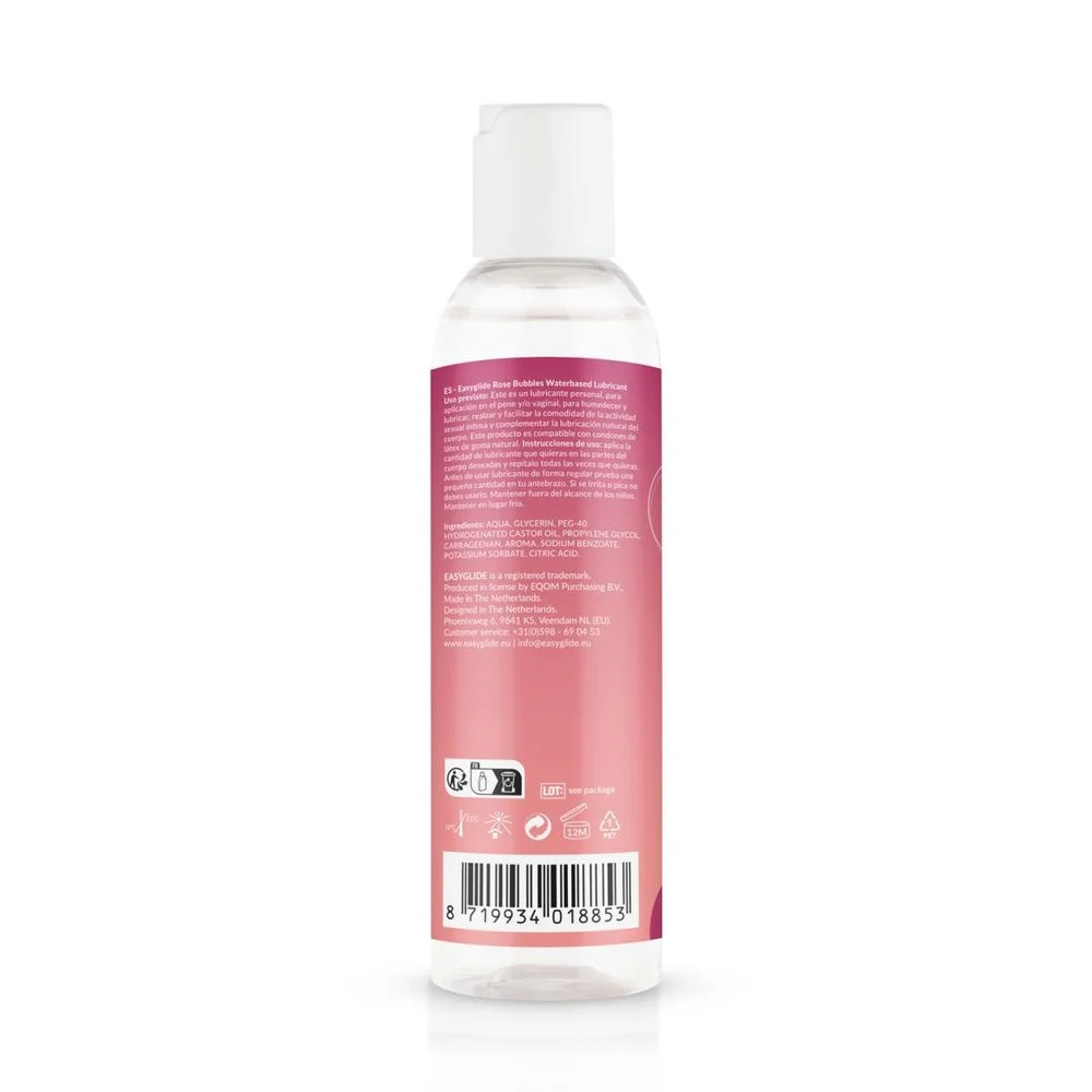 EasyGlide Rosé Bubbles Water-Based Lubricant 150 ml - Obrázek 2