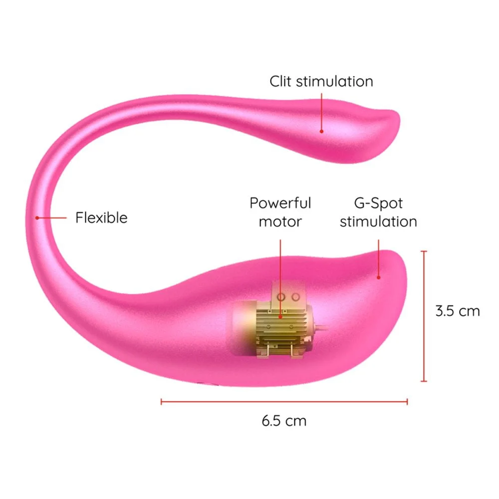Oninder Nairobi Vibrating Egg Pink - Obrázek 2
