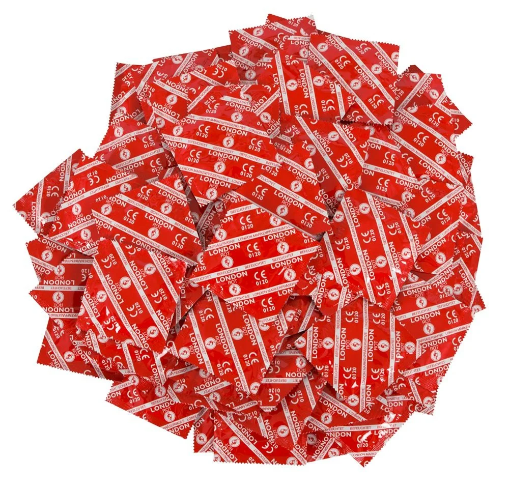 Durex London jahoda 1000 ks - Obrázek 2