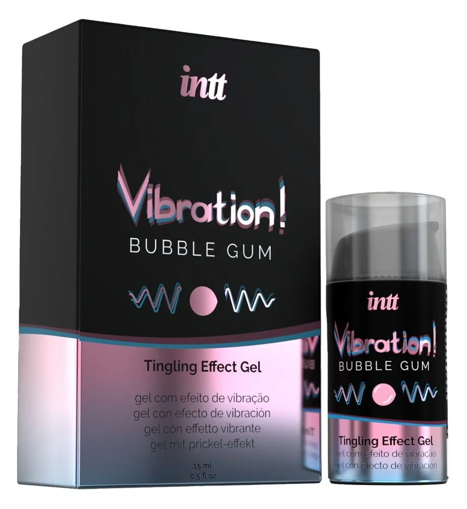 INTT Vibration! Bubble Gum 15 ml - Obrázek 2