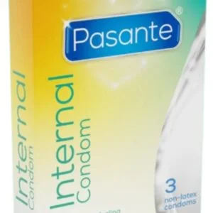 Pasante Internal Condom 3 pack