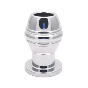 Generique Plug Tunnel Alu Mini Hollow L 7 x 5 cm