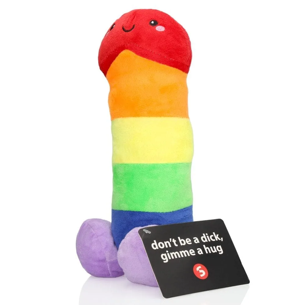 Shots SLine Penis Plushie Rainbow 30 cm - Obrázek 2