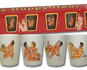 6 žertovných sexy pohárků