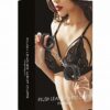 Ouch! Plush Leather Hand Cuffs Black - Image 2