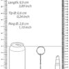Ouch! Urethral Sounding Metal Penis Plug - Image 2
