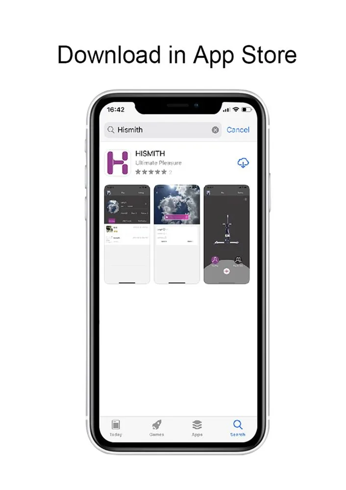HiSmith Premium Sex Machine HS06-App with Remote and App - Obrázek 2