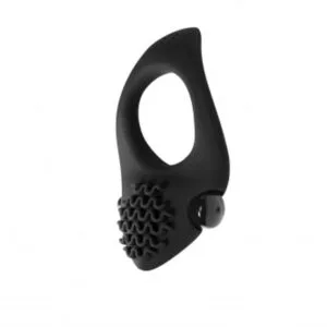 Lola Games Pure Passion Midnight black Vibrační erekční kroužek Černá