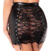 Noir Handmade F341 Corset Mini Skirt - Image 2