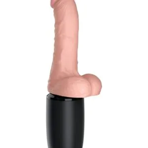 Pipedream King Cock Plus Triple Threat 6.5″ Thrusting Cock With Balls