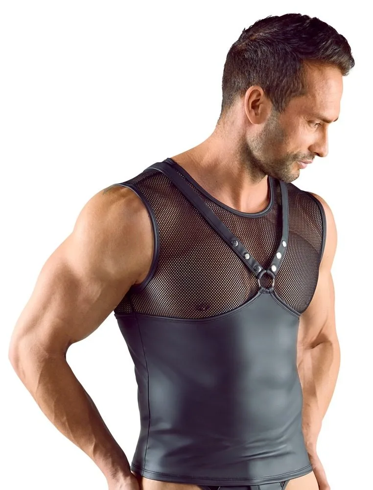 Svenjoyment Chest Harness Shirt 2161877 Black - 2XL
