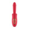 Teazers Dildo with Clitoris Stimulator Red - Image 2