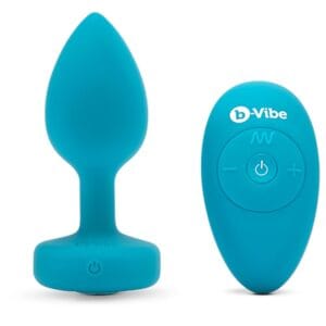 b-Vibe Vibrating Jewel Plug S/M