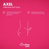EasyConnect Vibrating Butt Plug Axel App-Controlled Pink - Image 2
