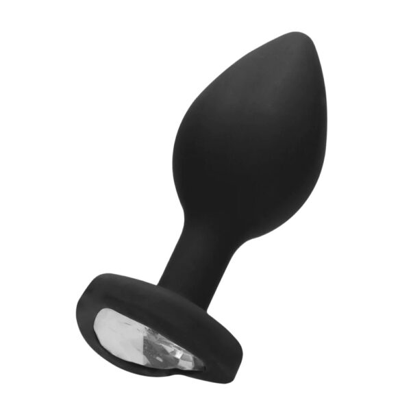 Ouch! Regular Diamond Butt Plug Black