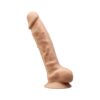 SilexD Model 1 Premium Silicone Dual Density Dildo 8" Flesh - Image 2