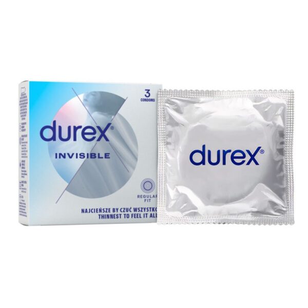Durex Invisible 3 ks