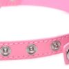 Master Series Kinky Kitty Ring Slim Choker Pink - Image 2
