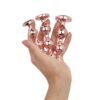 Rosy Gold - anální dildo set (růžové zlato) - Image 2