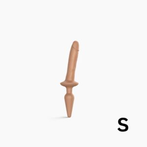 Strap-on-me Switch Realistic S 2v1 silikonové dildo přírodní