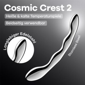 Cosmic Crest 2 - dildo z nerezové oceli