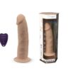 SilexD Model 2 Vibrating Premium Silicone Dual Density Dildo 7" with Remote - Image 2