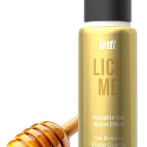 INTT Lick me Slíbatelný gel s hřejivým efektem Honey 50 ml