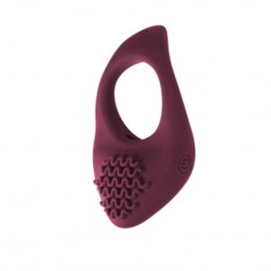 Lola Games Vibrační erekční kroužek Pure Passion Moonshine Wine red