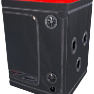 Secretdome BDSM sexuální kabina s otvory černá