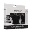 Shots Furry Handcuffs Black - Obrázek 2