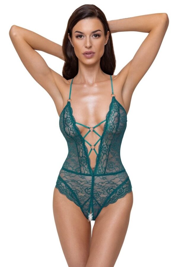 Cottelli Body 2643090 Green - XL