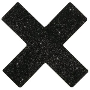 Cottelli Collection Titty Sticker Ozdoby na bradavky černé