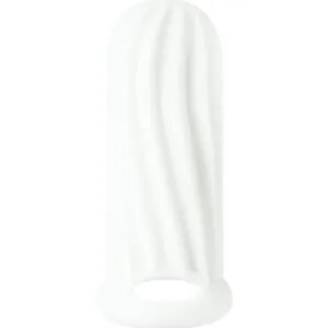 Lola Games Homme Wide White 9-12 cm návlek pro zvětšení penisu
