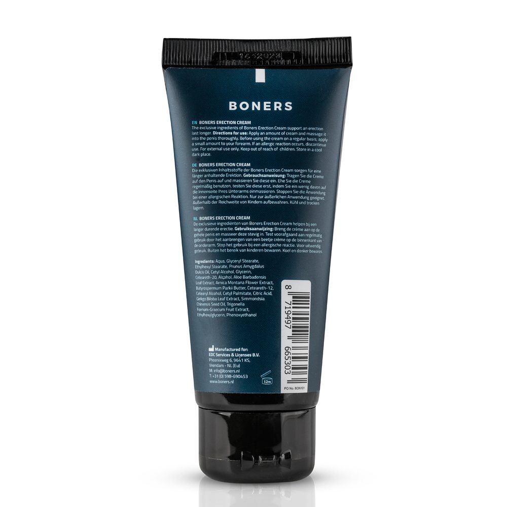 Boners Erection Cream 100 ml - Obrázek 2