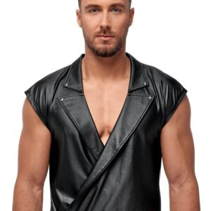 NEK Loose Casual Shirt in Stylish Matte Look 2161664 Black