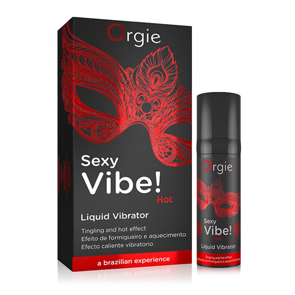 Orgie Sexy Vibe! tekutý vibrátor High Voltage 15 ml - Obrázek 2