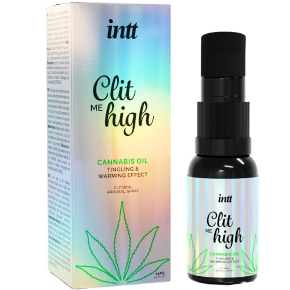 intt Clit Me High Cannabis Oil 15 ml - Obrázek 2