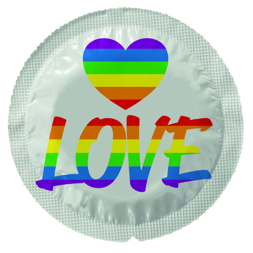 EXS Pride classic condoms LGBT Rainbow 144 pcs - Obrázek 2